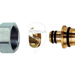 ADATTATORE PER TUBO MULTISTRATO CON CALOTTA m24x2 FAR