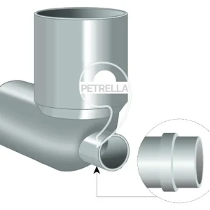 CURVA WC C1 100-40 C/GUARN.
