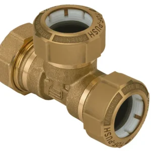 TEE OTTONE TRIPLO PER POLIETILENE EFFEBI