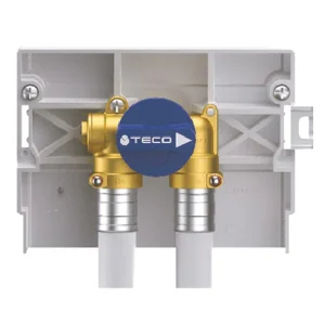 COLLETTORE VALVOLA INTERCETTAZIONE TECO SINGOLA INCASSO SANITARIO K4.1